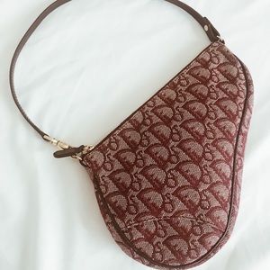 Vintage Dior Saddle Bag